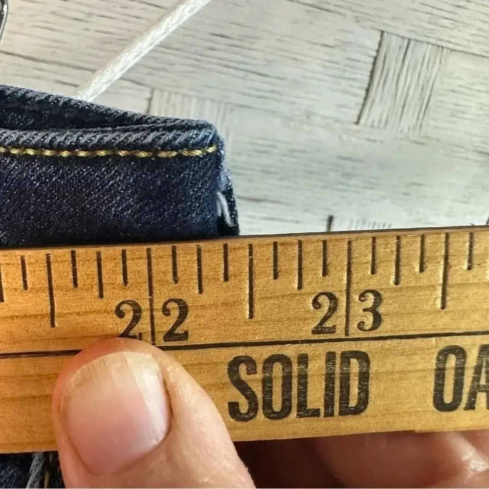 Seven7 womens denim blue jeans ankle stretch casual streetwear pockets plus size - Picture 6 of 9